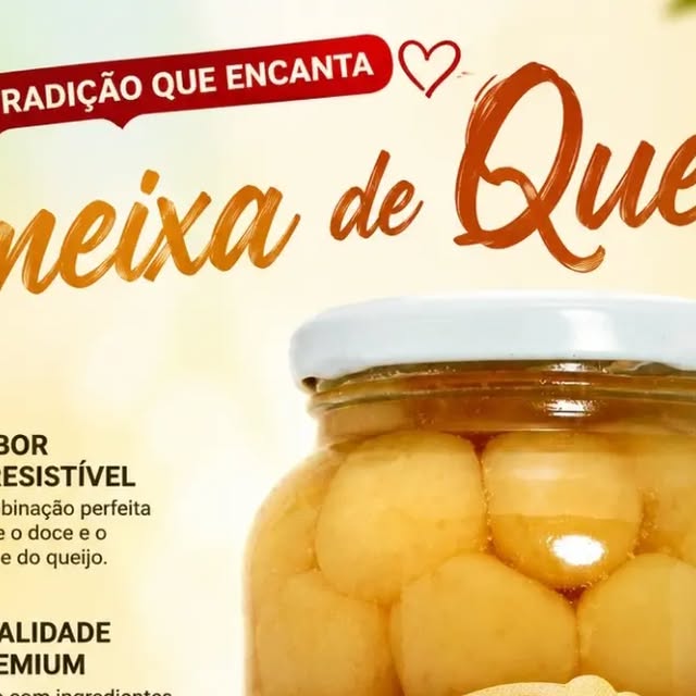 Ameixa de Queijo em Calda